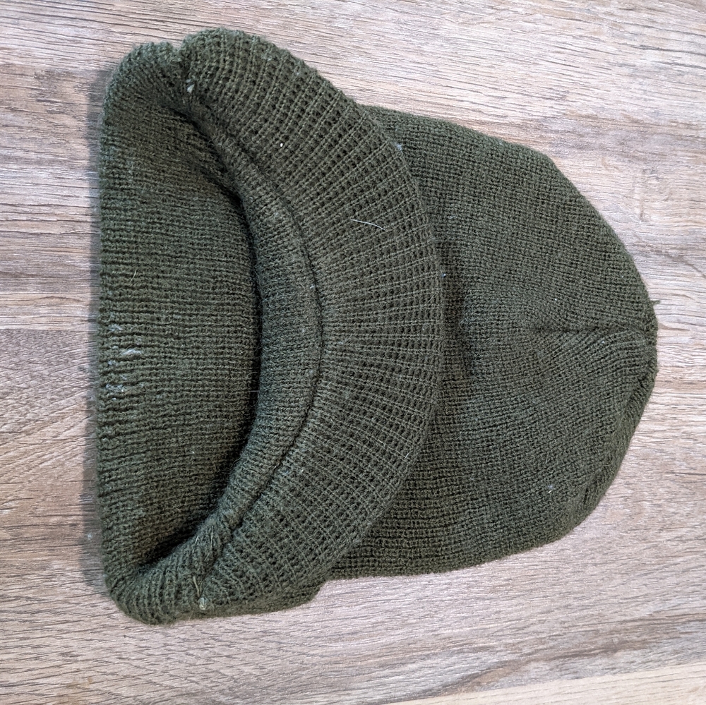 Wool Knit Watch Cap with brim